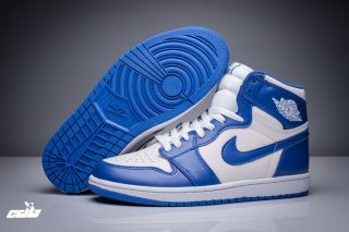 Air Jordan 1 Retro High Og Blanc Bleu