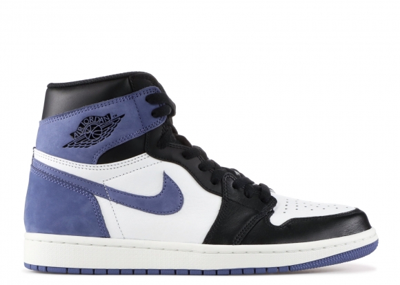 Air Jordan 1 Retro High Og "Bleue Moon" Blanc Noir Bleu (555088-115)