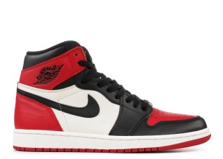 Air Jordan 1 Retro High Og "Bred Toe" Blanc Noir Rouge (555088-610)