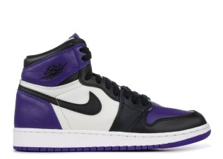 Air Jordan 1 Retro High Og (Gs) "Court Purple" Pourpre Blanc Noir (575441-501)