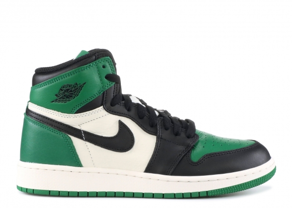 Air Jordan 1 Retro High Og (Gs) "Pine Green" Blanc Vert (575441-302)