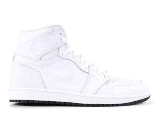 Air Jordan 1 Retro High Og "Perforated" Blanc (555088-100)