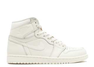 Air Jordan 1 Retro High Og "Sail" Blanc Rouge (555088-114)