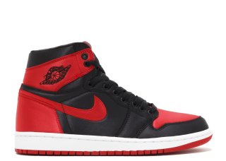 Air Jordan 1 Retro High Og Se "Satin" Rouge Noir (917359-001)