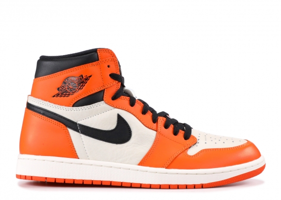 Air Jordan 1 Retro High Og "Shattered Backboard Away" Orange White (555088-113)