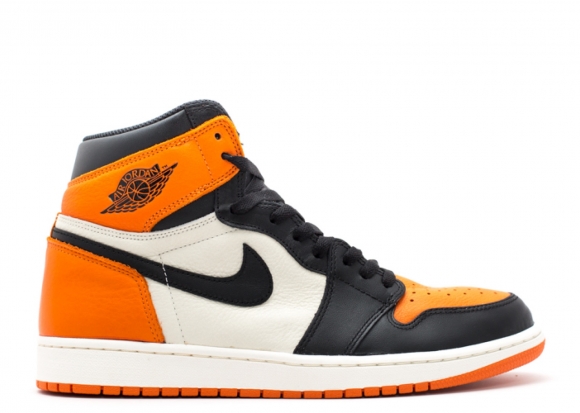 Air Jordan 1 Retro High Og "Shattered Backboard" Orange Blanc Noir (555088-005)