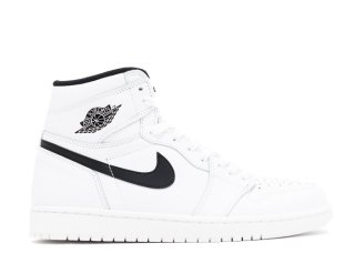 Air Jordan 1 Retro High Og "Ying Yang Pack" Blanc Noir (555088-102)