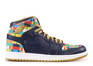 Air Jordan 1 Retro High Rttg "D.C" Obsidienne Or (539542-435)