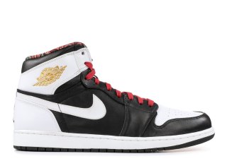 Air Jordan 1 Retro High Rttg "Vegas" Noir Blanc Or (539542-035)