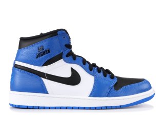 Air Jordan 1 Retro High "Soar" Bleu Noir Blanc (332550-400)