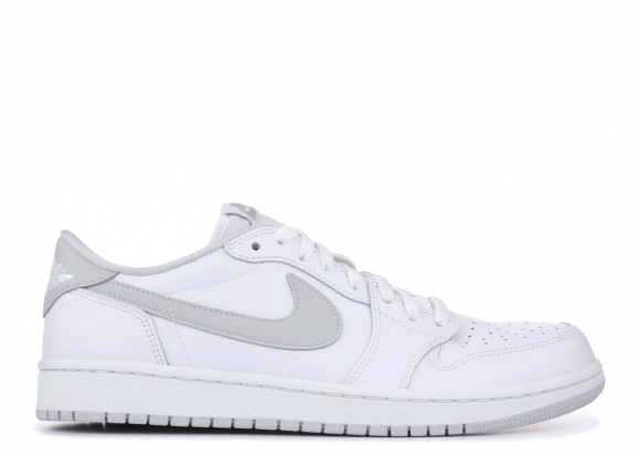 Air Jordan 1 Retro Low Og Gris Blanc (705329-100)