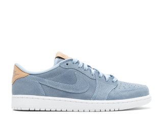 Air Jordan 1 Retro Low Og Prem Bleu Blanc (905136-402)