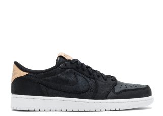 Air Jordan 1 Retro Low Og Prem Noir (905136-010)