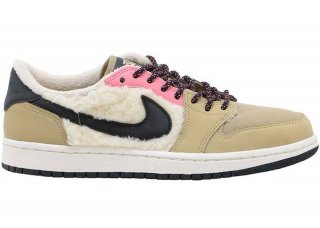 Air Jordan 1 Retro Low Utility Pack Beige (aq0828-200)