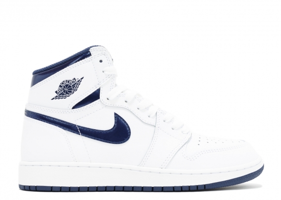 Air Jordan 1 Retro Og Bg (Gs) Blanc Marine (575441-106)