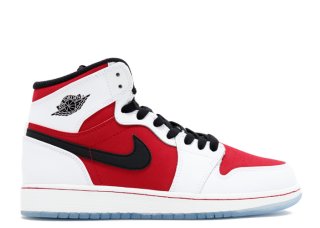 Air Jordan 1 Retro Og Bg (Gs) "Carmine" Blanc Noir Rouge (575441-123)