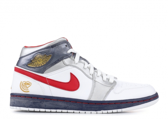 Air Jordan 1 Retro "Olympic" Blanc Rouge Marine (136085-161)