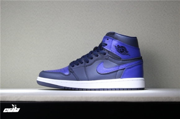 Air Jordan 1 Retro Pairs Obsidienne Bleu