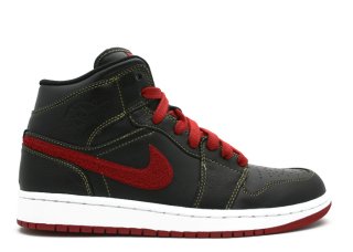 Air Jordan 1 Retro Phat Premier Noir Rouge (375173-062)