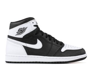 Air Jordan 1 Retro "Re2Pect" Noir Blanc (555088-008)