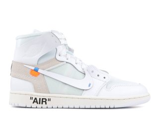 Air Jordan 1 X Off Blanc Nrg "Off Blanc" Blanc (aq0818-100)