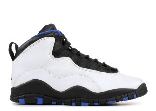 Air Jordan 10 (Og) "New York" Blanc Noir (130209-103)