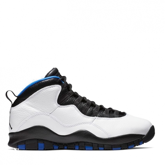 Air Jordan 10 "Orlando" Blanc Noir Bleu (310805-108)