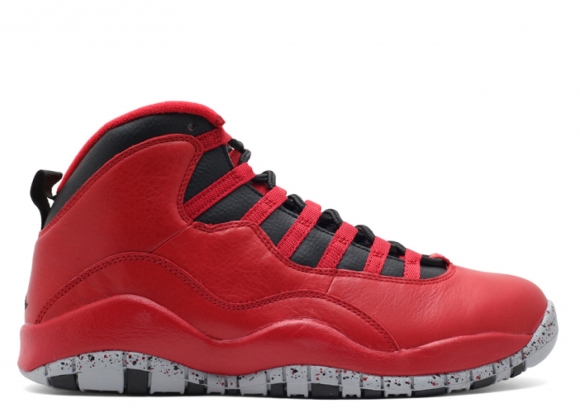 Air Jordan 10 Retro 30Th "Bulls Over Broadway" Rouge (705178-601)