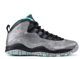 Air Jordan 10 Retro "30Th Lady Liberty" Gris Noir (705178-045)