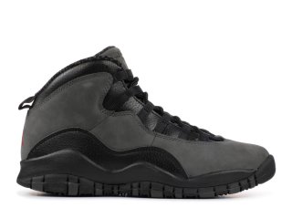 Air Jordan 10 Retro Bg (Gs) "Dark Shadow" Gris Noir (310806-002)