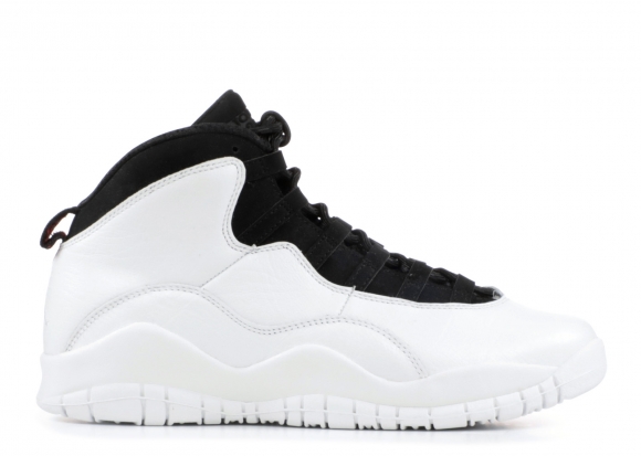 Air Jordan 10 Retro Bg (Gs) "Im Back" Blanc Noir (310806-104)