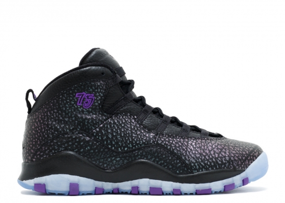 Air Jordan 10 Retro Bg (Gs) "Paris" Noir Pourpre (310806-018)