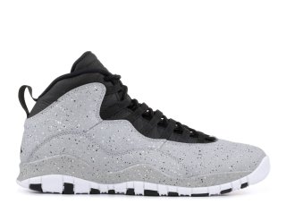 Air Jordan 10 Retro "Cement" Gris Noir (310805-062)