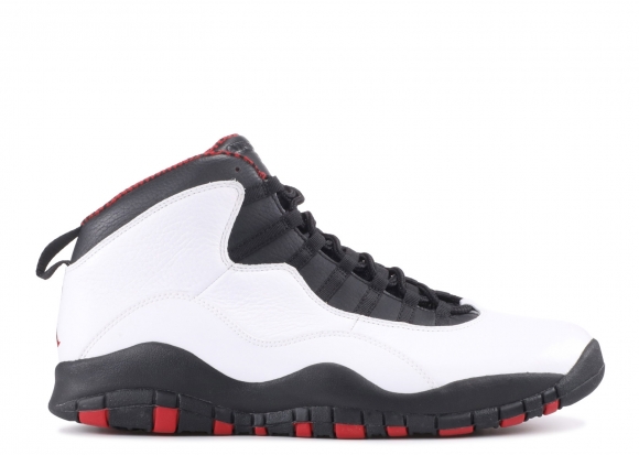 Air Jordan 10 Retro "Chicago 2012 Release" Blanc Noir Rouge (310805-100)