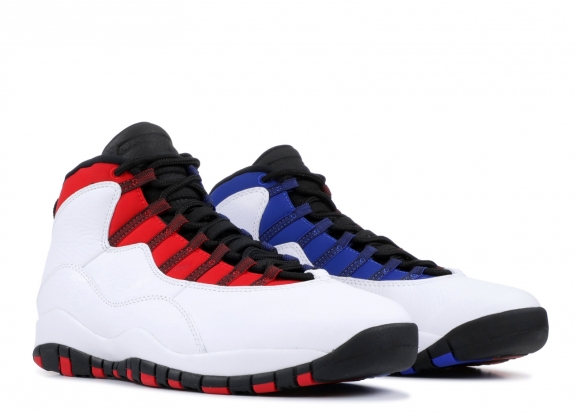 Air Jordan 10 Retro "Class Of 2006" Blanc Rouge Bleu (310805-160)