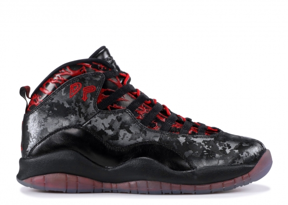 Air Jordan 10 Retro Db "Doernbecher" Noir Rouge (636214-066)