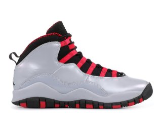 Air Jordan 10 Retro (Gs) Gris (487211-009)