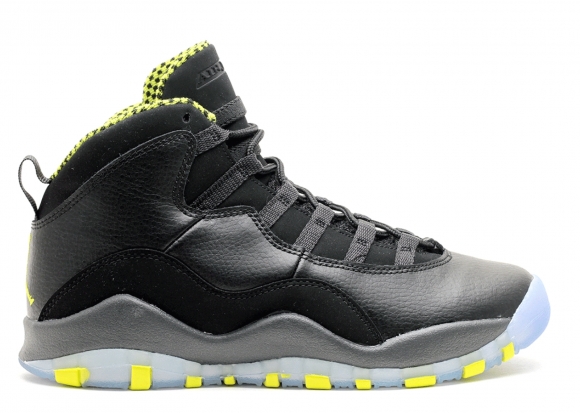 Air Jordan 10 Retro (Gs) "Venom" Noir Vert (310806-033)