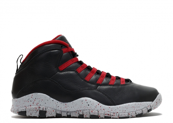 Air Jordan 10 Retro "Psny" Noir Gris Rouge (537687-aj10)