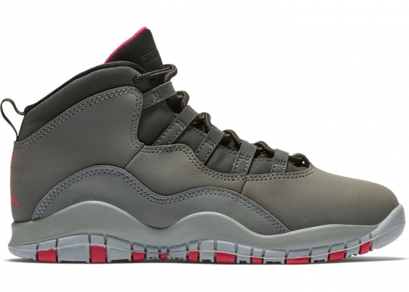 Air Jordan 10 Retro Rush Pink (Ps) Gris (487212-006)