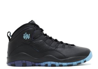 Air Jordan 10 Retro "Shanghai" Noir Bleu (310805-024)