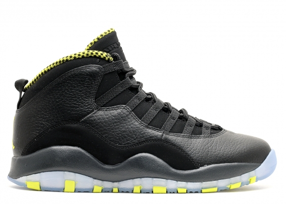 Air Jordan 10 Retro "Venom" Noir Vert (310805-033)