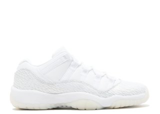 Air Jordan 11 Ret Low Pr Hc Gg (Gs) "Heiress" Blanc (897331-100)