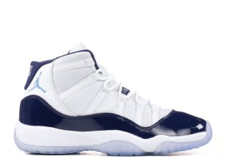 Air Jordan 11 Retro Bg (Gs) "Win Like '82" Blanc Bleu (378038-123)