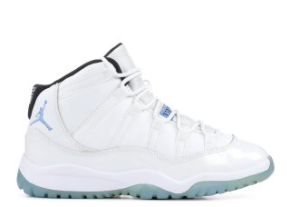 Air Jordan 11 Retro Bp (Ps) "Legend Bleue" Blanc Bleu (378039-117)