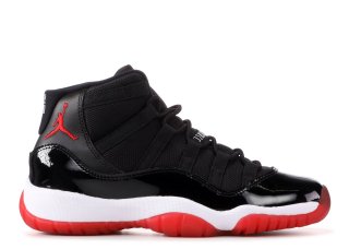 Air Jordan 11 Retro (Gs) "2012 Release" Noir Rouge (378038-010)