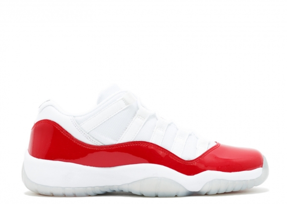 Air Jordan 11 Retro Low Bg (Gs) "2016 Release" Blanc Rouge (528896-102)