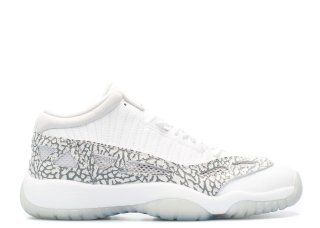 Air Jordan 11 Retro Low Bg (Gs) "Cobalt" Blanc Gris (768873-102)