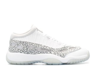 Air Jordan 11 Retro Low (Gs) "Cobalt" Blanc Gris (768873-102)