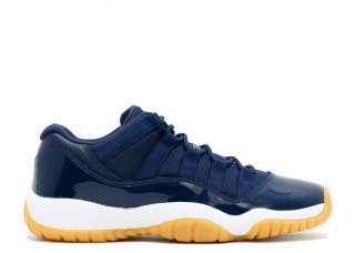 Air Jordan 11 Retro Low (Gs) "Marine Gum" Marine Jaune (528896-405)